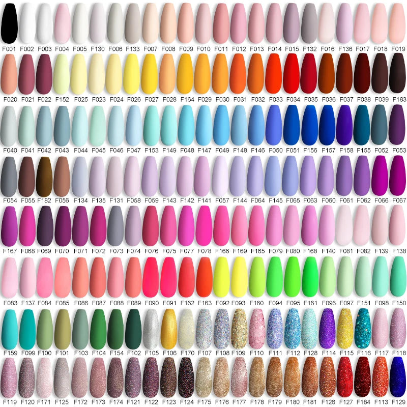 Vernis Gel UV LED - Collection 100 Couleurs (7 ml)