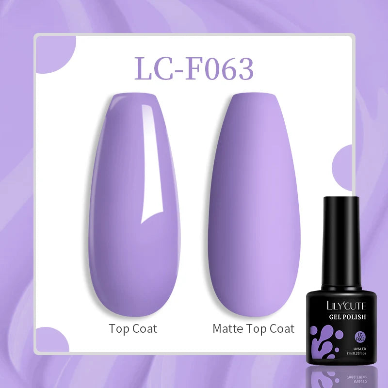 Vernis Gel UV LED - Collection 100 Couleurs (7 ml)