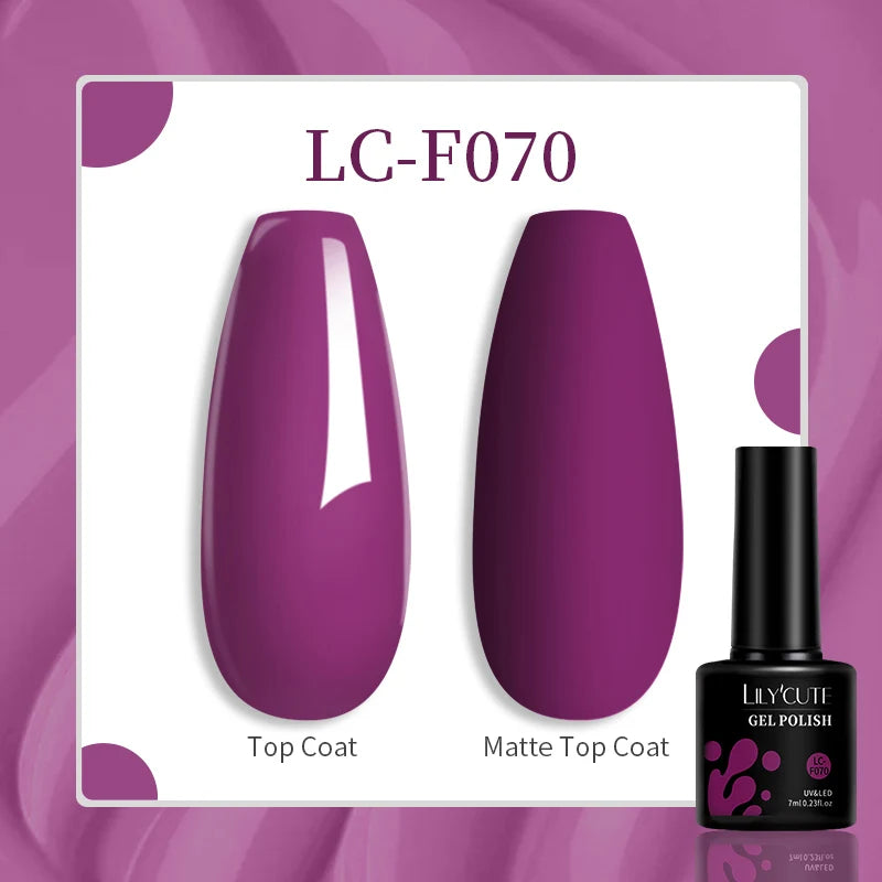 Vernis Gel UV LED - Collection 100 Couleurs (7 ml)