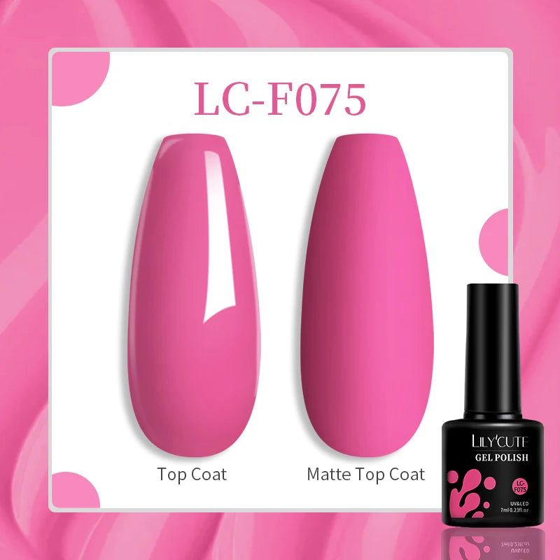 Vernis Gel UV LED - Collection 100 Couleurs (7 ml)