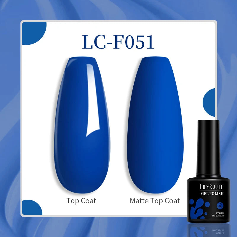 Vernis Gel UV LED - Collection 100 Couleurs (7 ml)