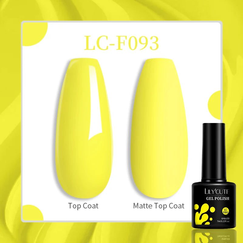 Vernis Gel UV LED - Collection 100 Couleurs (7 ml)