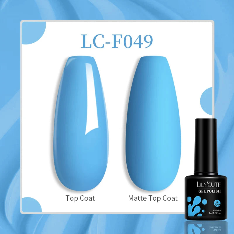 Vernis Gel UV LED - Collection 100 Couleurs (7 ml)