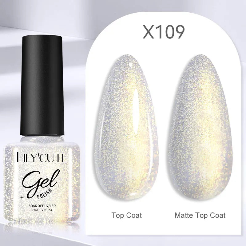 Vernis Gel UV LED - Collection 100 Couleurs (7 ml)