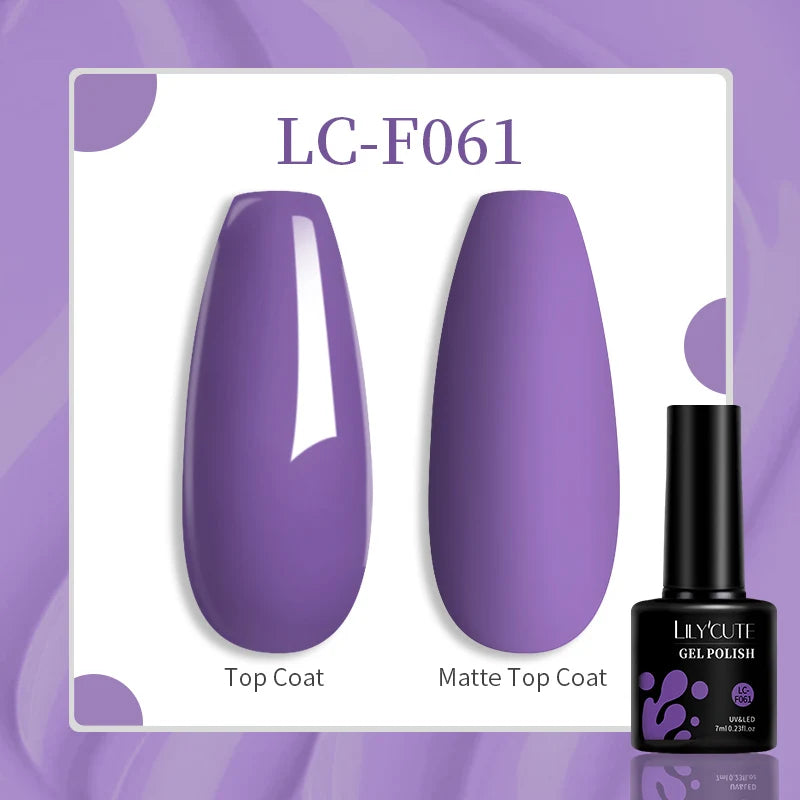 Vernis Gel UV LED - Collection 100 Couleurs (7 ml)